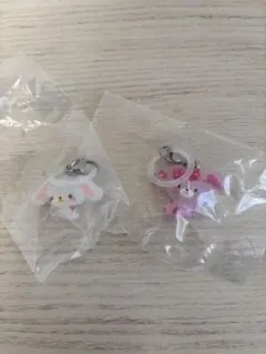 サンリオゆるっとめじるしアクセサリー ぼんぼんりぼん・しろうさ 2個セット