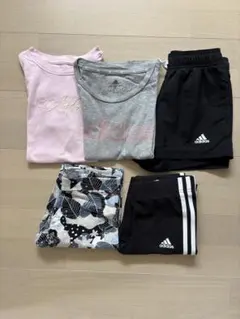 お値下げ中‼︎ adidas等　美品５点　女の子　まとめ売り140cm