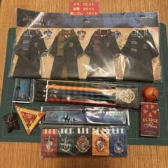 (新品未開封)USJ ホグワーツ 4点おまとめ　メモセット ハリポタのサムネイル