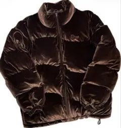 DIME Velvet ダウン Brown サイズMのサムネイル