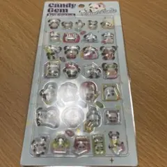 希少 キャンディジェムシール パンダ スクールパンダ ボンボンドロップシール