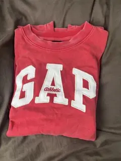 y2k 古着風 GAP Athletic クルーネック スウェット レッド