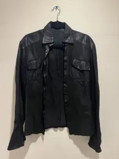 YOSHIYUKI KONISHI レザー ジャケットサイズ2 2026年最新】YOSHIYUKI KONISHI メンズ レザージャケット・ライダース