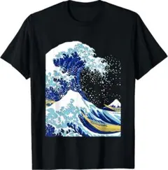 （風景）クリエイティブTシャツ L ブラック 男女兼用