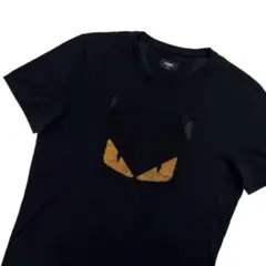 ★希少サイズ54★FENDI★クリスタル★モンスターアイ★BLACK T★のサムネイル