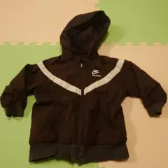 ナイキ　リバーシブル　ジャケット　フリース　ブラウン　フード取り外し可能
