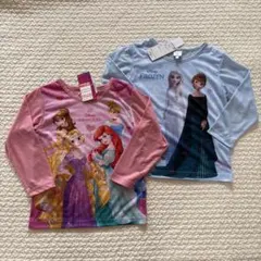 新品未使用 パジャマ プリンセス アナ雪 110cm ２枚セット