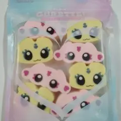 CURETTE　ふたりはプリキュア　ダイカットコスメスポンジ　ミップル　メップル