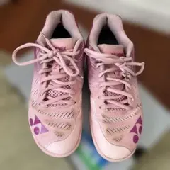 YONEX 24.5 レディース　バドミントンシューズ ピンク