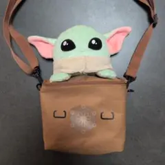 スター・ウォーズ ぬいぐるみショルダーバッグ グローグー ラウンド