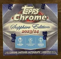 2023/24 Topps Chrome Sapphire 未開封 1ボックス