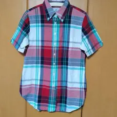 BLACK FLEECE BROOKS BROTHERS 半袖チェックシャツのサムネイル