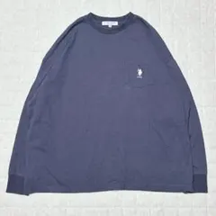 U.S. POLO ASSN. 別注ワンポイント 刺繍 ビッグシルエット 長袖