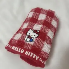 ハローキティ チェック柄タオルのサムネイル
