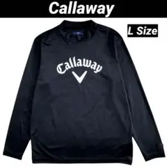 【美品】 Callaway メンズ 長袖 モックネック シャツ L