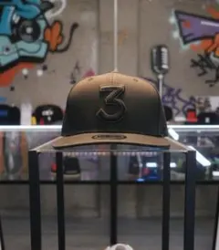 Chance The Rapper×NEW ERA “3”キャップオールブラック