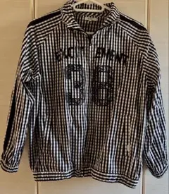 10C REPIPI ギンガムチェックトラックジャケット