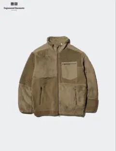 【新品】ユニクロ×エンジニアドガーメンツ　コンビネーションフリースジャケット