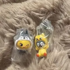 スキズ　skzoo つまんでつなげてマスコット　バンチャン　フィリックス