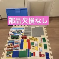 トミカ　プラレール　ブロック のりものブロックタウンボックス