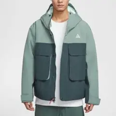 L NIKE ACG PRIMALOFT SKULL PEAK JACKET 緑