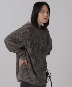 美品✨カオス　ニーヴァスリネン　ローゲージニットのサムネイル