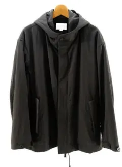 STILL BY HAND フーデッドブルゾン Mサイズ・ブラック