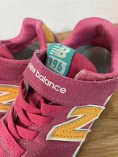 New Balance 996 ピンク/オレンジ スニーカー　19cm
