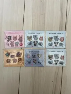 ナルミヤキャラクターズ　ぷっくりシール　コンプリートセット