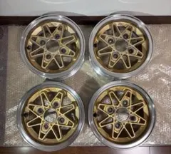ハヤシレーシング ストリートⅡ 10インチ PCD110 ホイール2本 ゴールド