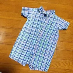 Ralph Lauren チェック柄 ボタンシャツ 90