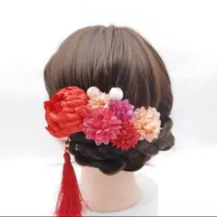 和風　ヘアアクセサリー　かんざし　着物　七五三　お正月　成人式　卒業式