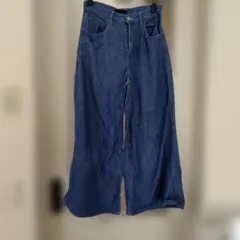 UNIQLO JEANS ワイドレッグデニムパンツ