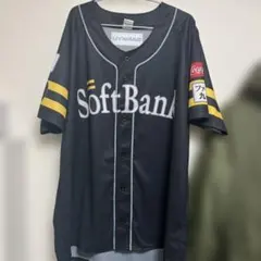 SoftBank Hawks ユニフォーム 3XL ブラック　九州限定　2025
