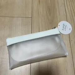 ペンポーチ 半透明　ペンケース　筆箱　クリアポーチ　メイクポーチ　雑貨　文房具
