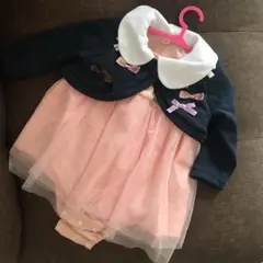 引越しSALEフォーマルロンパース80㎝