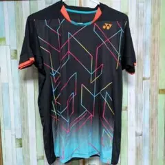 YONEX ウェア ユニフォーム ブラック 幾何学模様