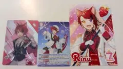 すとぷり　莉犬 カード、ブロマイド3点セット