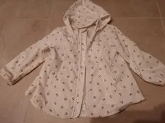 チェリー柄フード付きジャケット 110cm