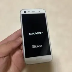 極美品】SHARP スマートフォン S3-SH - メルカリ