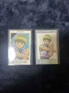 HUNTER×HUNTER シャルナーク　ポップアップカード 2枚セット
