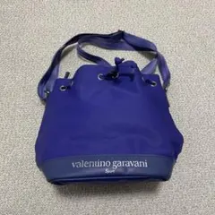 バレンシアガスポーツ ショルダーバッグ ロゴプレート 巾着 ゴールド 