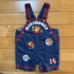 ミキハウス オーバーオール 80