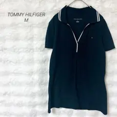 トミーヒルフィガー ロゴ刺繍 ポロシャツ 上品 シンプル スポーティー さらさら