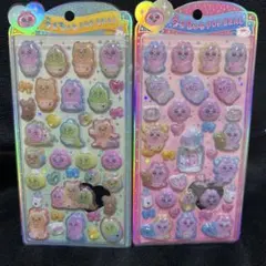 うるちゅるポップシール　おぱんちゅうさぎ