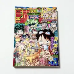 週刊少年ジャンプ2020年36・37号 ワンピース巻頭カラー 綴じ込み付録