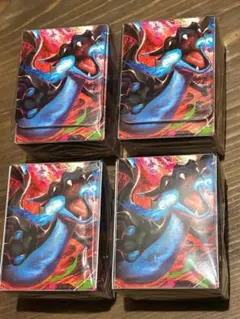 4個 メガ リザードン X デッキケース デッキボックス ポケモン