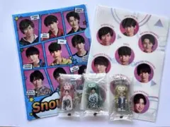 SnowMan お守りキーホルダー クリアファイル