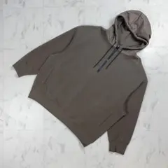 UNIQLO+J ドライスウェットハーフジップパーカ カーキ XXL*YC165