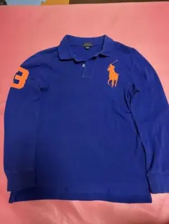 Polo Ralph Lauren 長袖 ビックポニーポロシャツ XS ネイビー - メルカリ